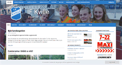 Desktop Screenshot of ifkville.se