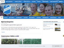 Tablet Screenshot of ifkville.se